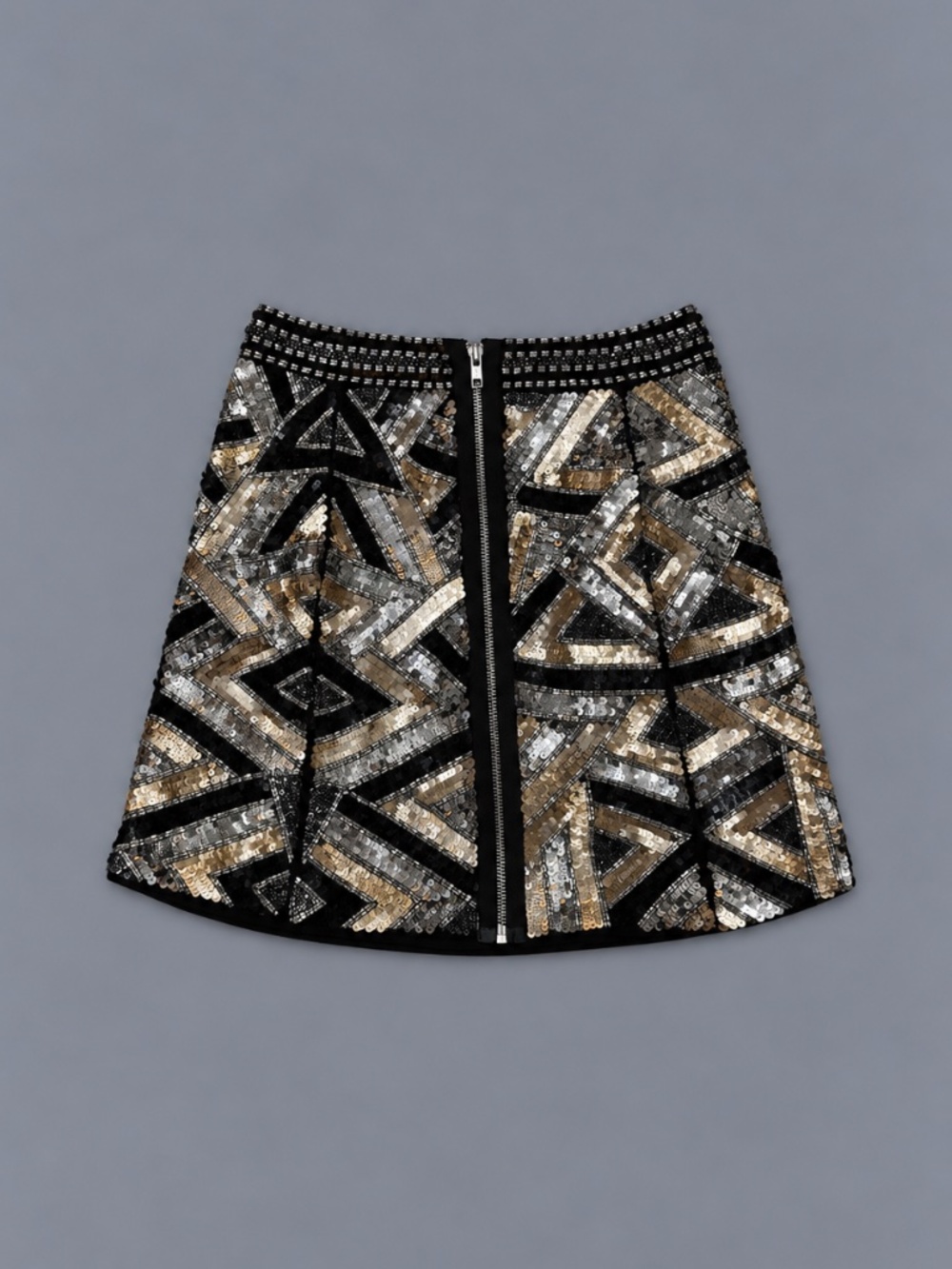 NBD Embellished Sequin Mini Skirt – Size 0